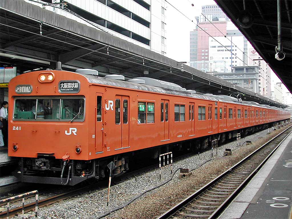 西日本旅客鉄道 103系電車 クハ103-241 ほか