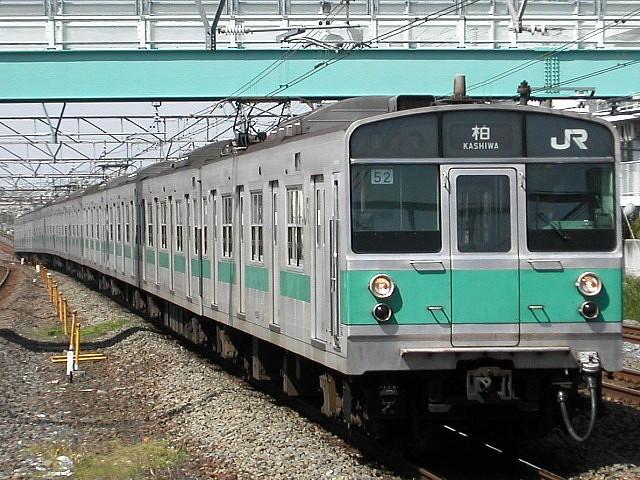 ○203系側面幕 常磐緩行・メトロ千代田線○｜方向幕